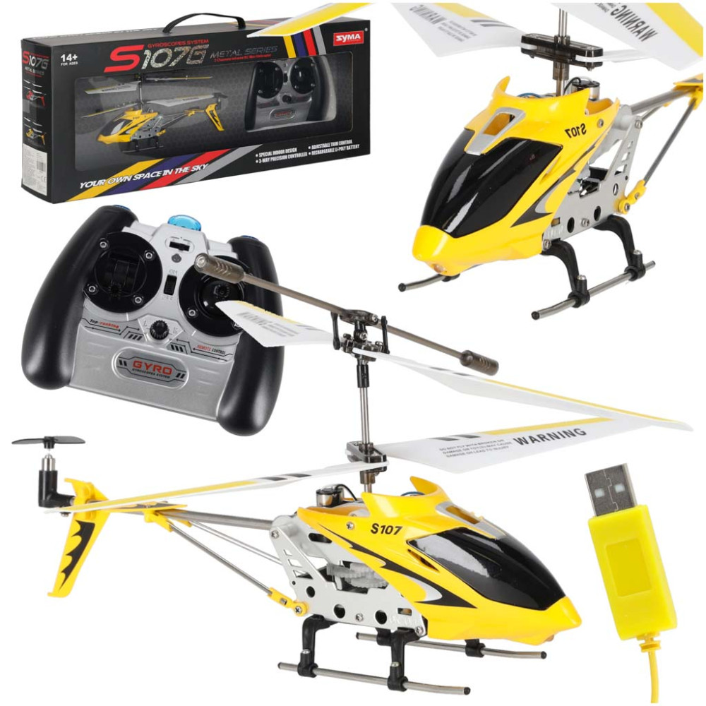 Helikopter Syma żółty