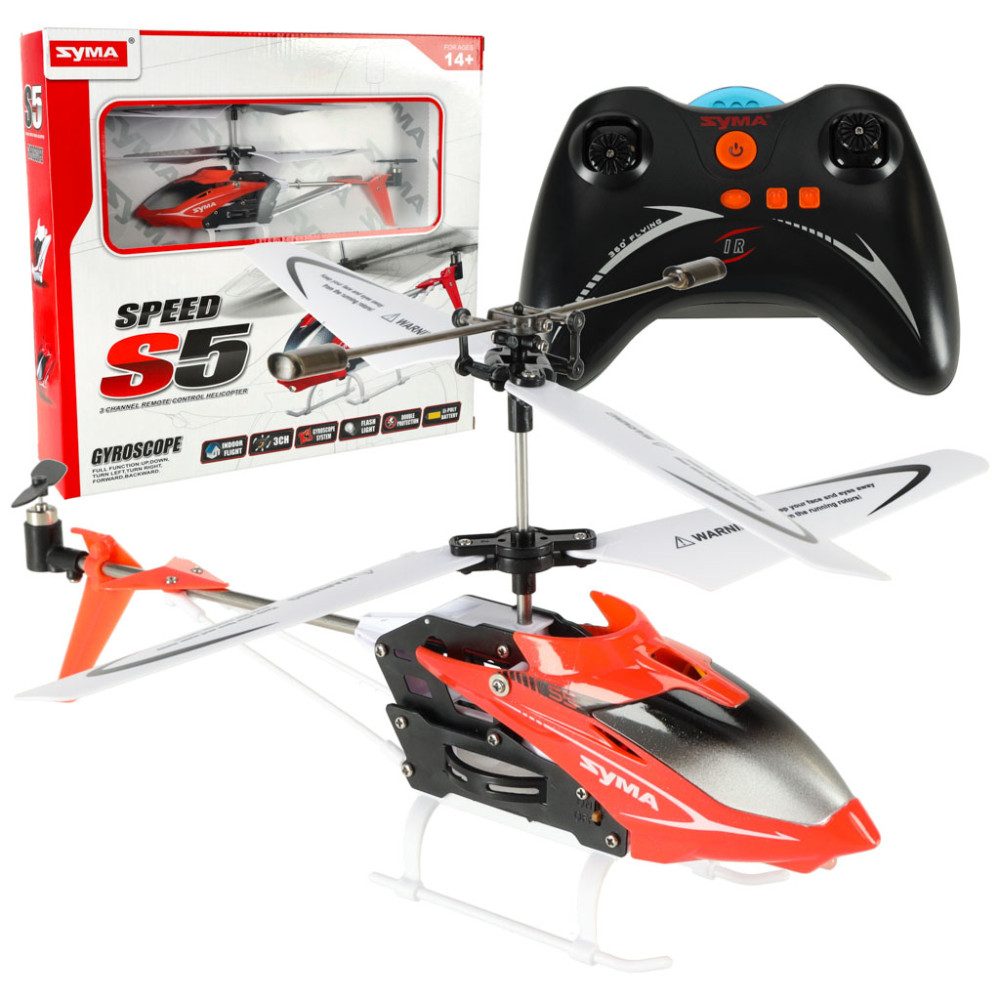 Helikopter Syma czerwony