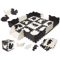 Mata puzzle czarna
