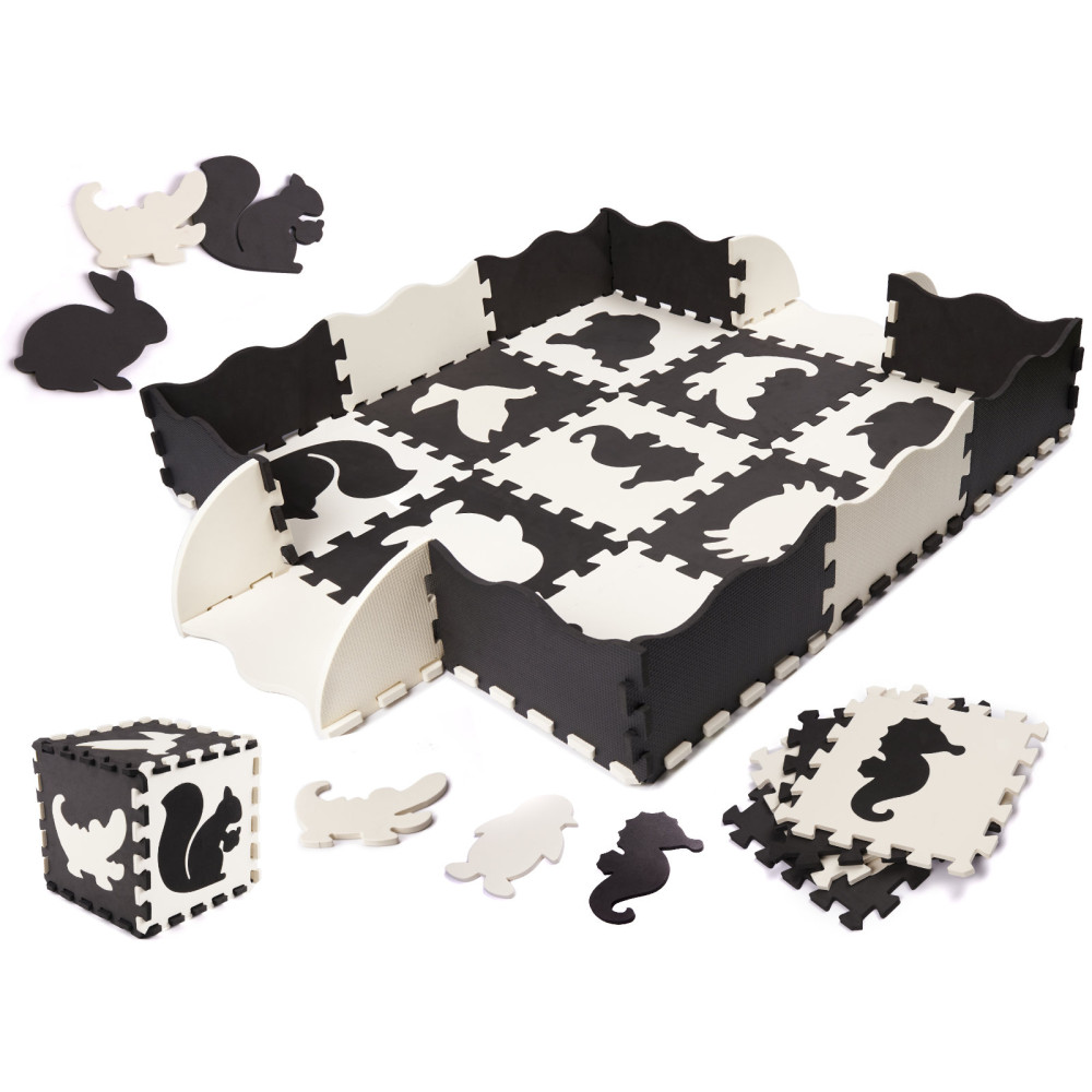 Mata puzzle czarna