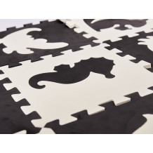 Mata puzzle czarna