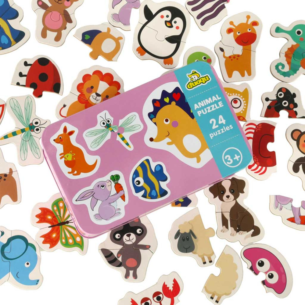 Puzzle zwierzątka 48
