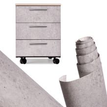 Folia cement niebieska