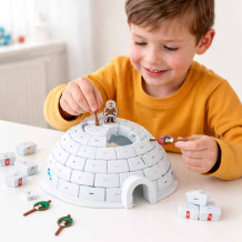 Gra igloo pingwiny
