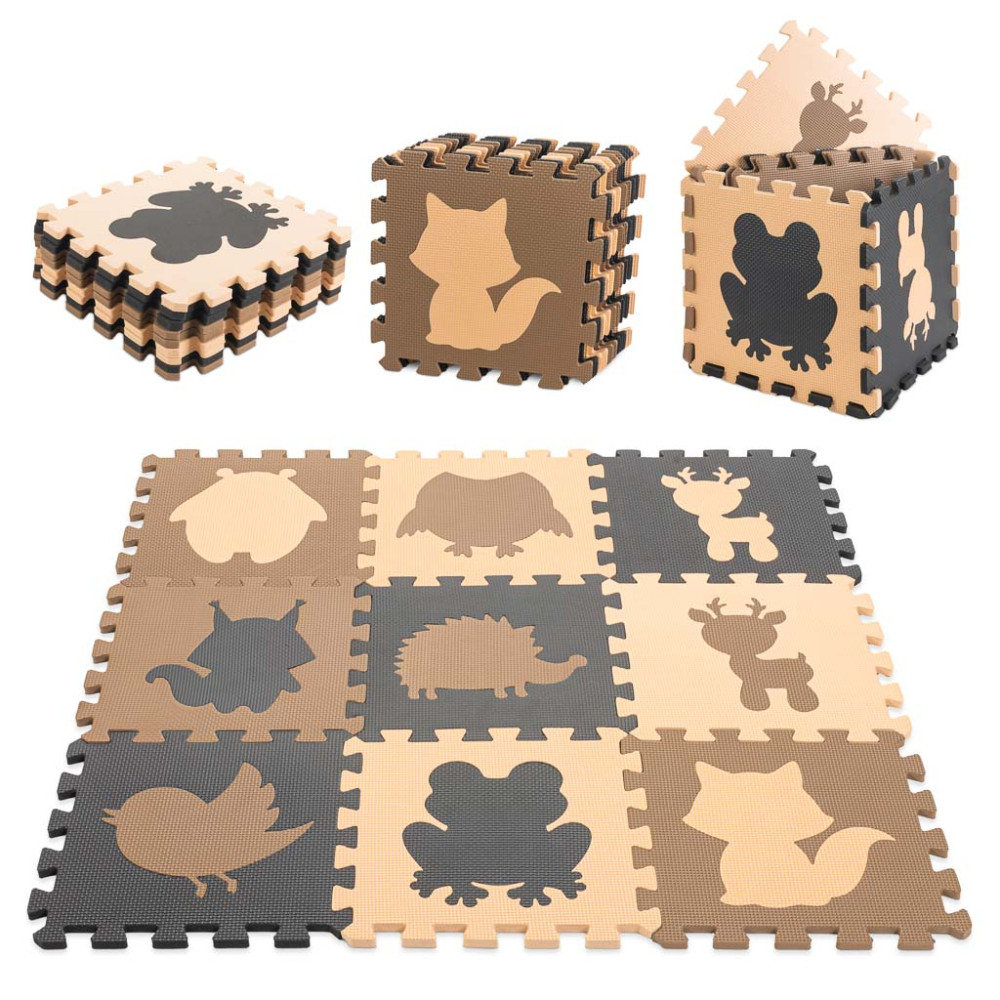 Mata beżowa puzzle