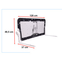 Barierka 120cm czarna