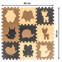 Mata beżowa puzzle