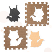 Mata beżowa puzzle