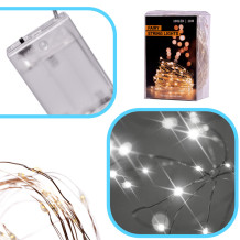 Lampki druciki zimny