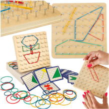 Geoboard drewniany