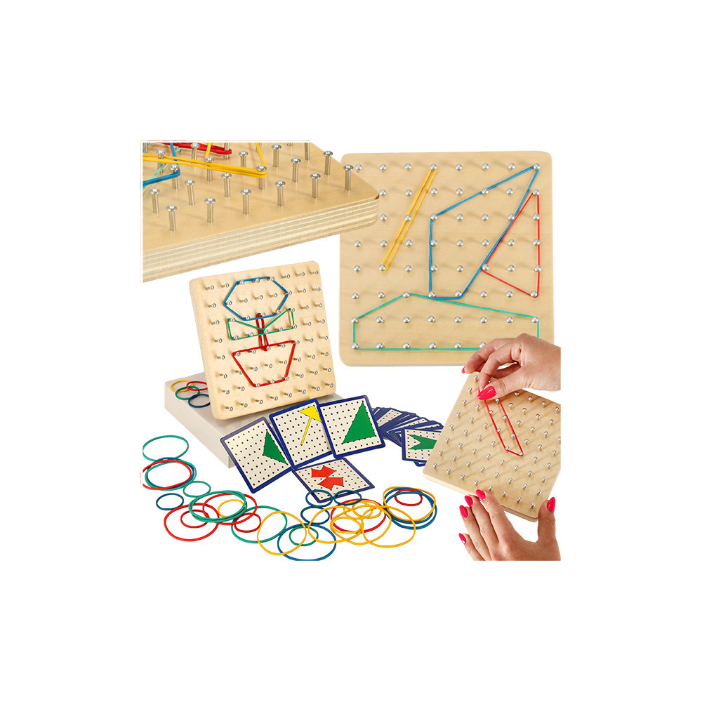 Geoboard drewniany