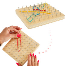 Geoboard drewniany