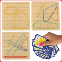 Geoboard drewniany