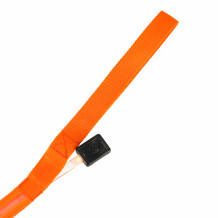 Smycz LED pomarańczowa
