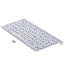 Klawiatura Smart TV srebrna