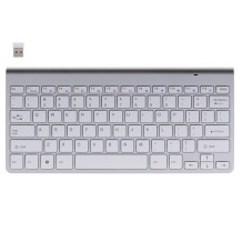Klawiatura Smart TV srebrna