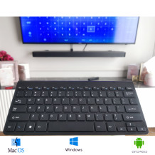 Klawiatura Smart TV czarna