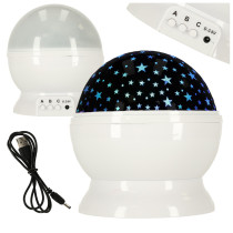 Lampka projektor gwiazd
