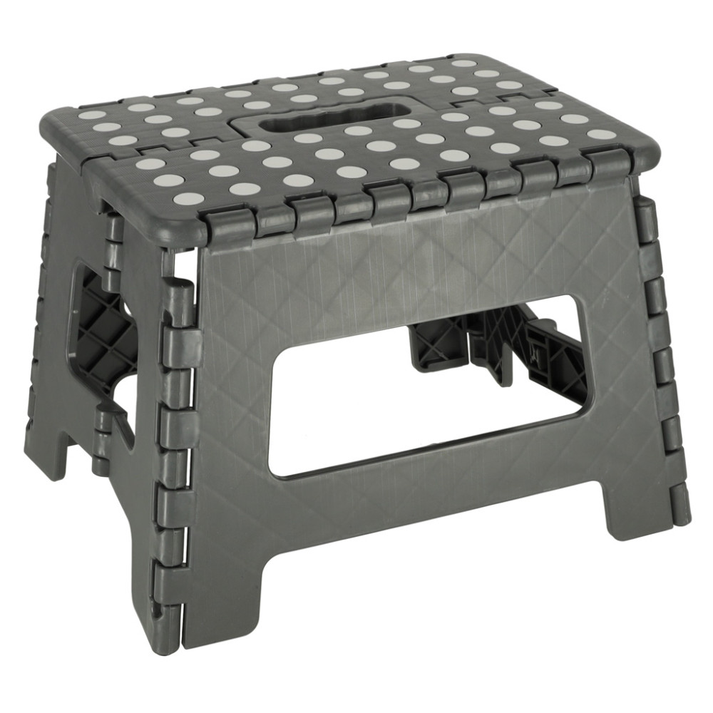 Taboret 22cm szary