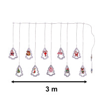 Kurtyna LED 3m