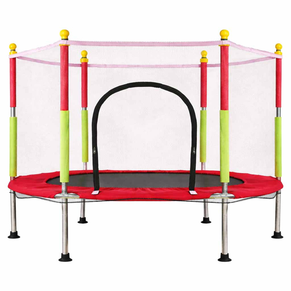Trampolina 140cm czerwona
