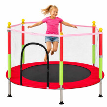 Trampolina 140cm czerwona