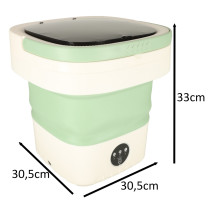 Pralka mini zielona