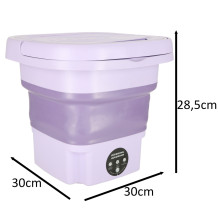 Pralka mini fioletowa