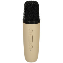 Zestaw karaoke beżowy