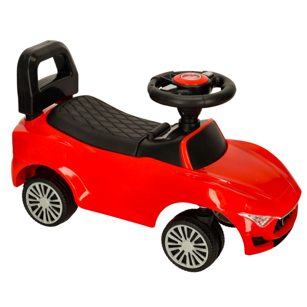 Jeździk auto czerwony