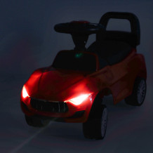 Jeździk auto czerwony