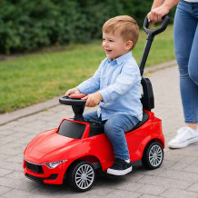 Jeździk auto czerwony