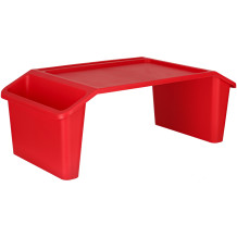 Stolik pod laptopa czerwony