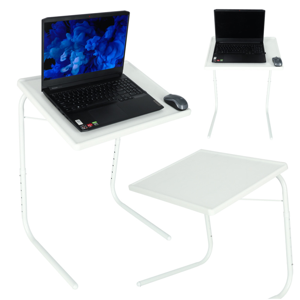 Stolik pod laptopa biały
