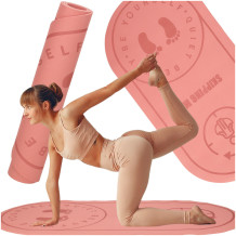 Mata fitness różowa