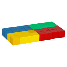 Klocki sześcienne 32el