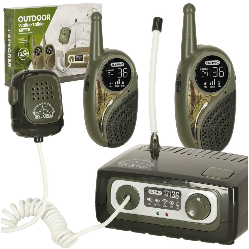 Walkie talkie z centralą