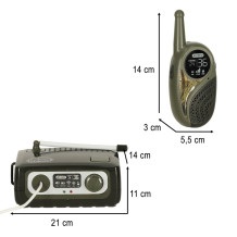 Walkie talkie z centralą