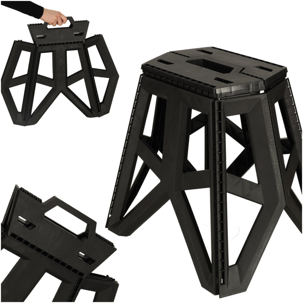 Taboret czarny