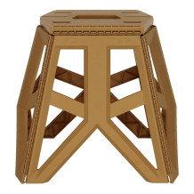 Taboret beżowy
