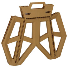 Taboret beżowy