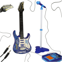 Gitara elektryczna niebieska