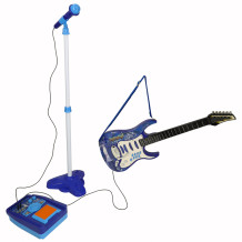 Gitara elektryczna niebieska