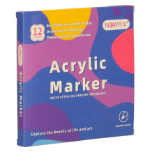 Markery akrylowe 12szt