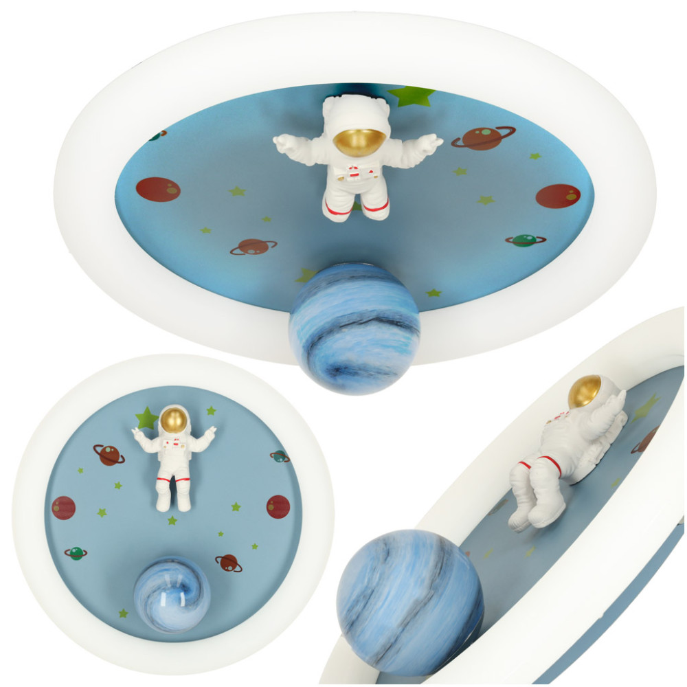 Lampa plafon astronauta