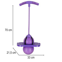 Skoczek pogo fioletowy