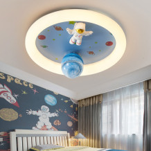 Lampa plafon astronauta