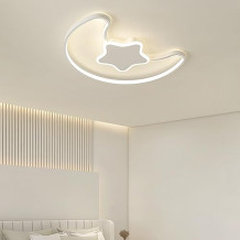 Lampa plafon księżyc