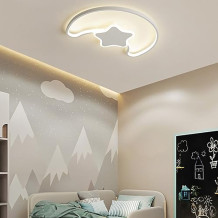 Lampa plafon księżyc