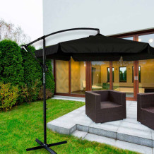 Parasol LUARO czarny 290cm
